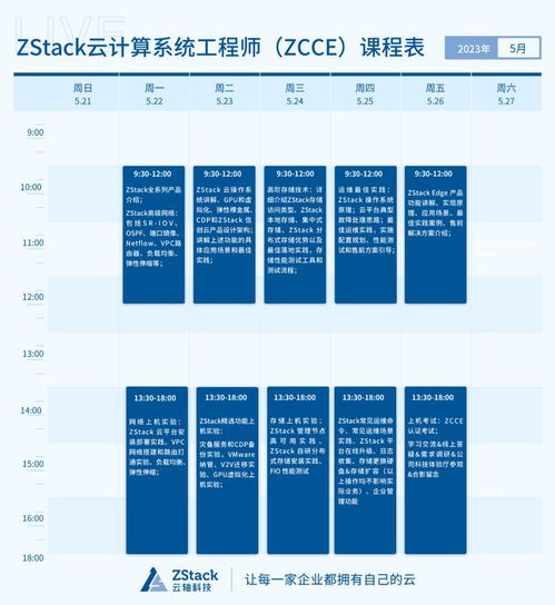 培訓(xùn)報名丨5月15日起，云軸科技ZStack ZCCE、ZCIE、ZCOE三大精品課程重磅開班